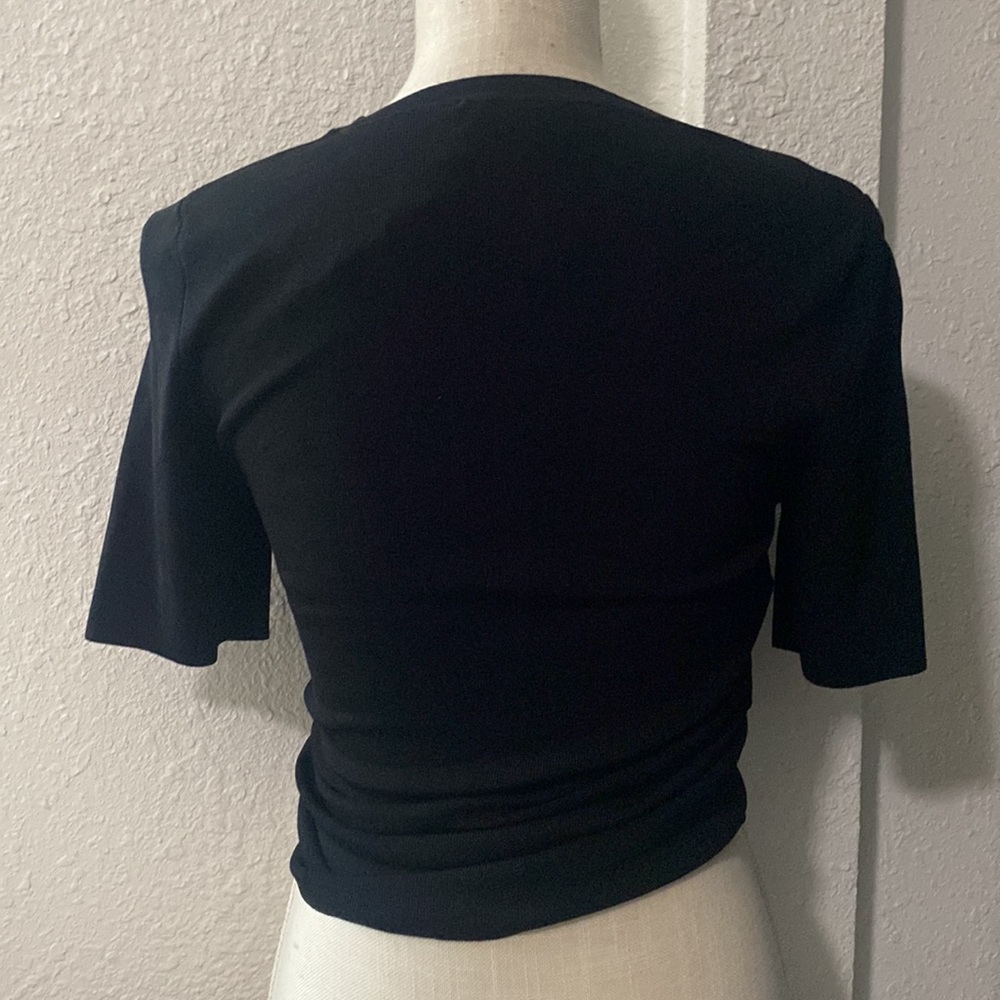 Zara Cinched Drawstring Top - Picture 5 of 10